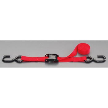 25mmx2.0m 荷締ストラップ(赤) エスコ