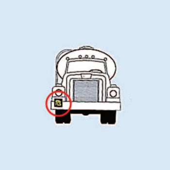 300x300mm 車輌警戒標識[危] エスコ