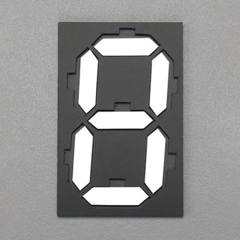 140x 90mm 数字表示器(マグネット式) エスコ