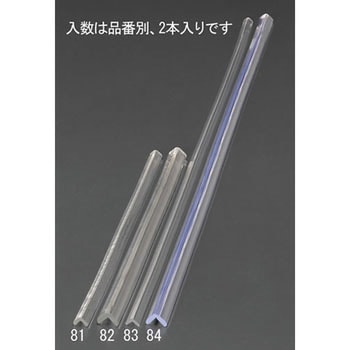 22x22x400mm クッションガード(クリア/2本) - エスコ