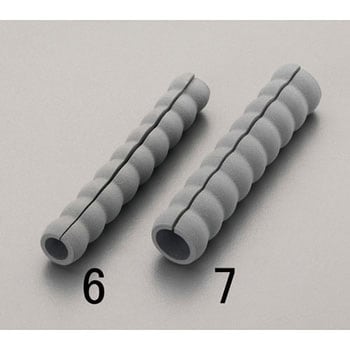 30x18x185mm ゴムグリップ(スリット入) エスコ