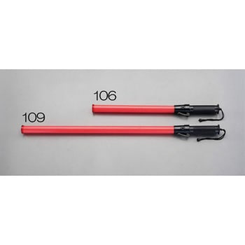 [単2x2本]LED誘導灯(赤色/800x34mm) エスコ