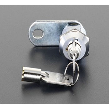 Φ22x22.0mm サイドバーロック(同一キー/スチール製) エスコ