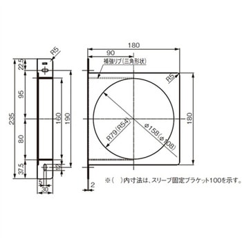 スリーブ固定ブラケット ACE(エース/モリギン)
