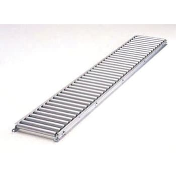 300x3000mm ローラーコンベアー(アルミ製) - エスコ