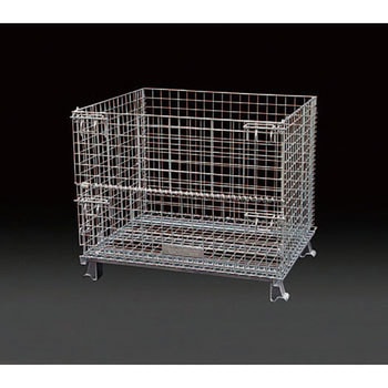 800x1000x850mm/1000kg メッシュパレット エスコ