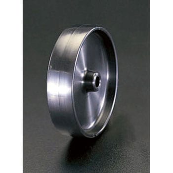 80x33mm 車輪(ナイロン・黒) エスコ