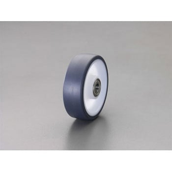 200x50mm 車輪(ポリウレタン+ナイロン・Ballベアリング) エスコ