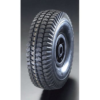 300x100mm 車輪(空気入・PPリム) エスコ