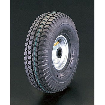 260x 85mm 車輪(空気入・スチールリム・ベアリング) エスコ