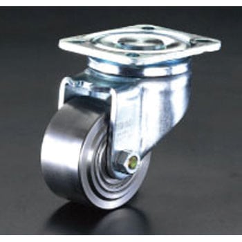 125mm キャスター(自在金具・スティール車輪) エスコ
