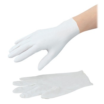 サニーフーズニトリル手袋エコノミー 白 100枚×10箱入 3.5g white cartonシリーズ アズワン