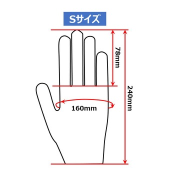サニーフーズニトリル手袋エコノミー 白 100枚×10箱入 3.5g white cartonシリーズ アズワン