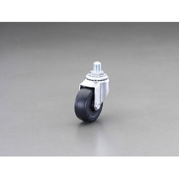 75mm キャスター(自在金具・ねじ式) エスコ