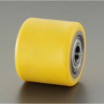 80x40mm ローラー(パレットトラック用・ベアリング付) エスコ