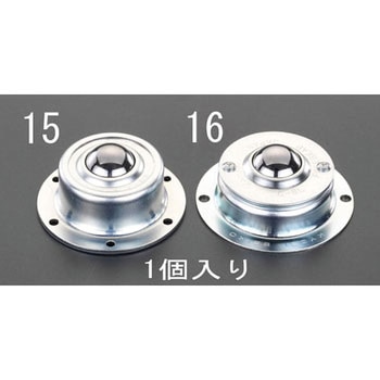 71.0x34.0mm ボールキャスター(スチール製) エスコ