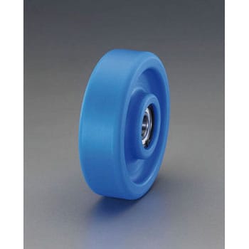 180x45mm 車輪(ベアリング付・MCナイロン製) エスコ