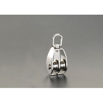 50mm 滑 車(ステンレス製/2車) エスコ