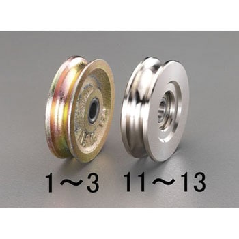 75x12mm シーブ(ベアリング入) エスコ