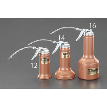 180ml ポンプオイラー(フレキシブルノズル・スチール製) エスコ