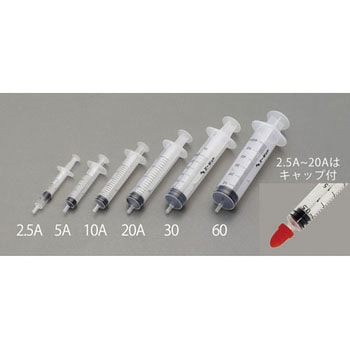 60 ml 注入型計量容器 エスコ