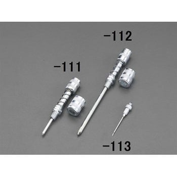 100mm グリースポンプ用 ロングニードルアダプター エスコ