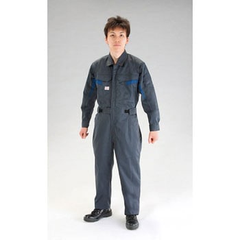 [3L] 継ぎ作業服 エスコ