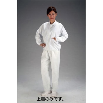 [M] クリーンルーム用上着(白) エスコ