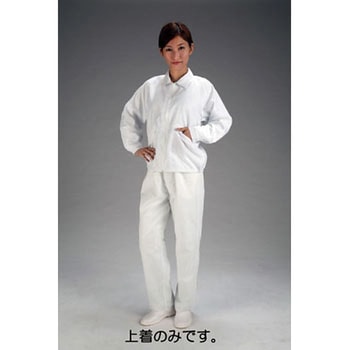 [L] クリーンルーム用上着(白) エスコ