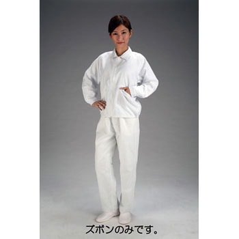 [M] クリーンルーム用ズボン(白) エスコ