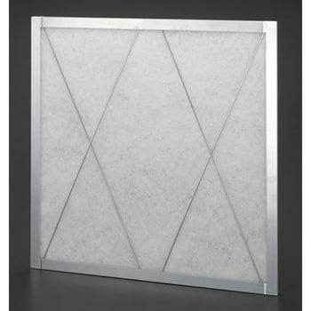 500x500x10mm エアフィルター(アルミ枠付) エスコ