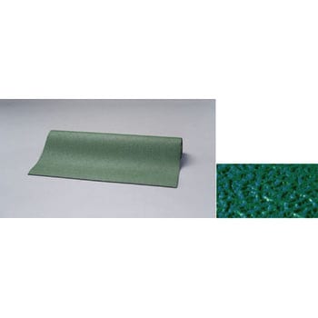 1.0x2.0m/2.3mm クッションシート(緑) エスコ