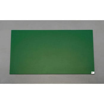 0.6x1.2m/3.5mm 中粘着マットシート(緑・60枚シート) エスコ