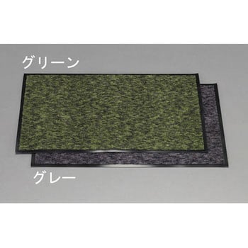 450x750mm フロアーマット(灰) エスコ