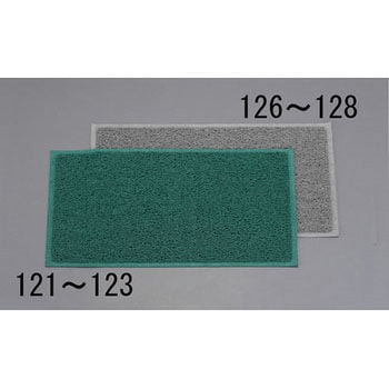 450x 750mm 玄関マット(灰) エスコ