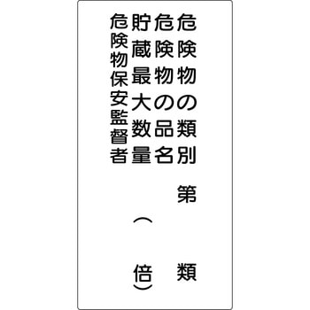 危険物標識(鉄) グリーンクロス