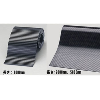 500x1000x5mm ゴム板(筋入り・天然ゴム) エスコ