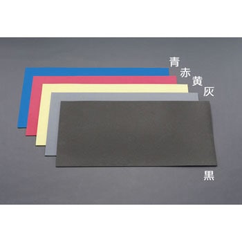 500x1000x20mm 発泡ポリエチレンフォーム(黒/2枚) エスコ