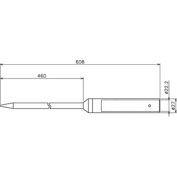 AK3110 一本モリ 浅野金属工業 全長608mm AK3110 - 【通販モノタロウ】