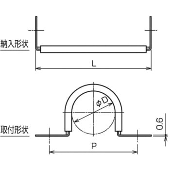被覆SUSケーブル万能サドル 三桂製作所