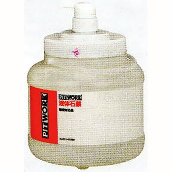 KA701-00260 液体石鹸(丸型容器)(環境対応品) PITWORK(日産) 1個(2L