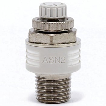 サイレンサ付排気絞り弁 ASN2 SMC