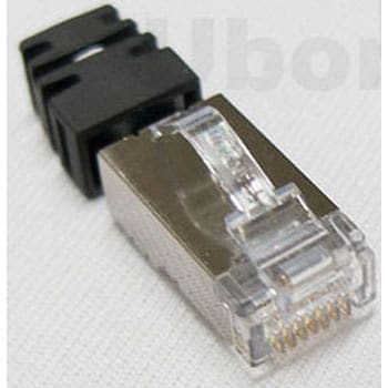 SPS688-10P シールド付きCAT6対応 RJ45モジュラプラグ ユーボン 1袋(10