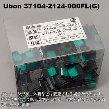 37104-2124-000FL(G) e-CON(ミニクランプ )4極 37104・37304 1箱(100個