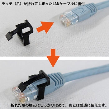 LANケーブルラッチサポーター ユーボン