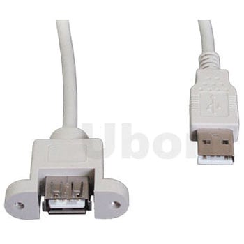 USB2.0延長ケーブル(パネル取付型) ユーボン