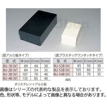 小型プラボックス(底アルミ板タイプ) ユーボン