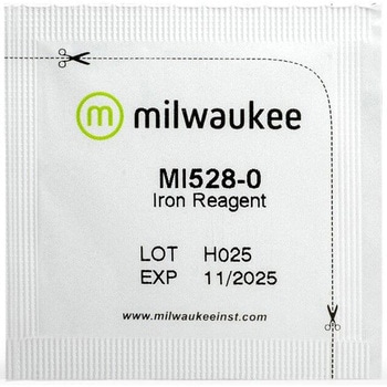 デジタル水質検査テスター用 試薬(25テスト) - Milwaukee(ミルウォーキー)