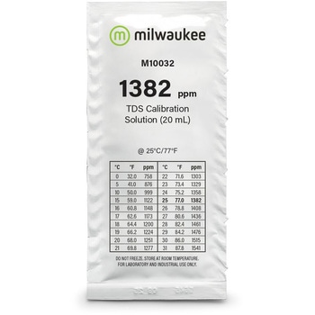 EC/TDS標準液(20mL×25袋) Milwaukee(ミルウォーキー)