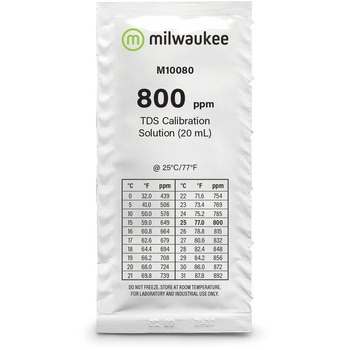 EC/TDS標準液(20mL×25袋) Milwaukee(ミルウォーキー)
